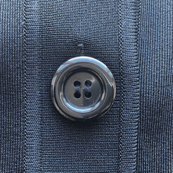 Exclusively Misook Cardigan with Big Buttons - Picture 6 of 9